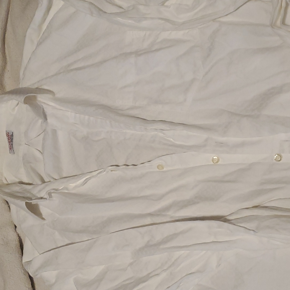 White long sleeve button down men's maxwell shirt